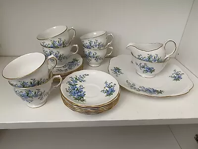 Buy Queen Anna Bone China Tea Set, Ridgway Potteries, Made In England, Cup, Saucer • 25£