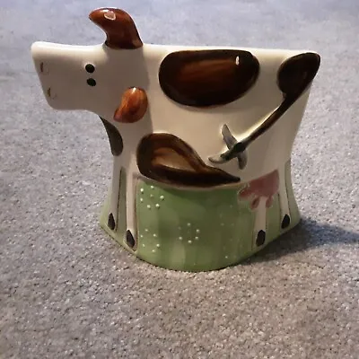 Buy Molde Pottery Portugal Handpainted Terracotta Cow • 5£