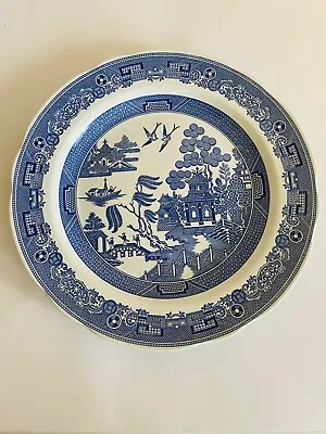 Buy Spode England The Blue Room Collection Plates Transferware  Willow  10.25 In. • 11.46£