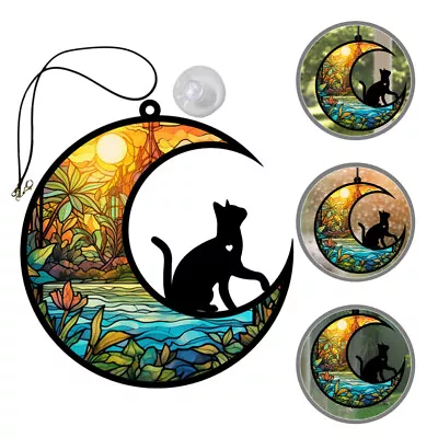 Buy  Decorative Cat Hanging Ornament Acrylic Handicraft Decorate Sculpture • 6.29£