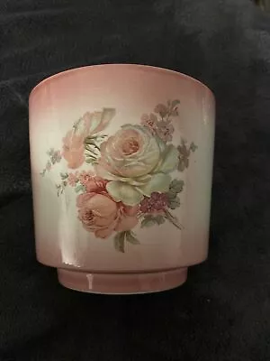Buy Blakeney Pottery Planter Made In England Pink Flower Pot • 9.99£