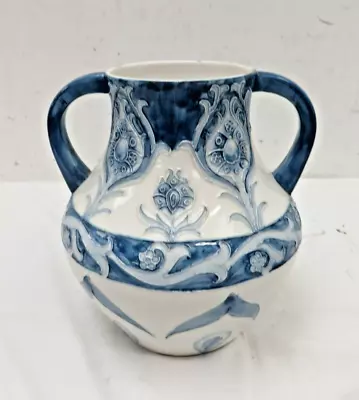 Buy Antique Florian Ware Ceramic Vase In The STYLE Of Moorcroft Macintyre Liberty • 50£