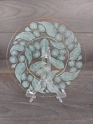 Buy Chance Brothers Glass Calypto Pattern Vintage Plate 21 Cm Diameter Retro 1960's • 5£