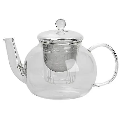 Buy Large Glass 3 Way Teapot. Suitable For Teabags, Loose Leaf & Fine Leaf Tea • 13£