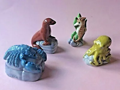 Buy Wade Whimsie Under The Sea X 4 Sealion Octopuss Seahorse And Lobster • 19.99£