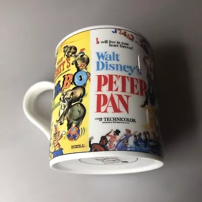 Buy Disney Classic Posters Fine Bone China Mug Queens Kitchen Dumbo Peter Pan Snow • 12.99£