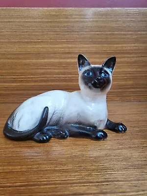 Buy Beswick 1559 Siamese Cat Ornament Roy Al Doulton Black And White Used   • 25£