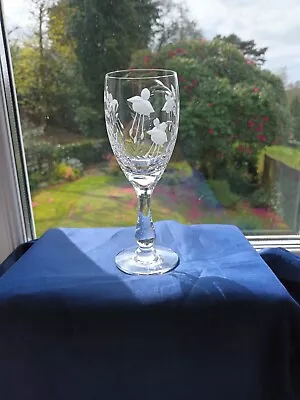 Buy Stuart Crystal Cascade Design  L/s Wine Glass • 12.95£
