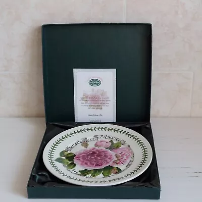 Buy Portmeirion The Millenium Rose Collection Plate Limited Edition 9inc 23cm Signed • 25£