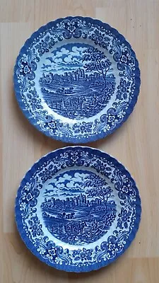 Buy Set Of 2 Hostess Tableware Olde Country Castle Blue & White Plates, 25.5cm • 9.99£