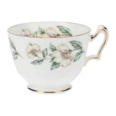 Buy Crown Staffordshire - Christmas Roses - Plain Edge - Breakfast Cup - 184387G • 29.30£
