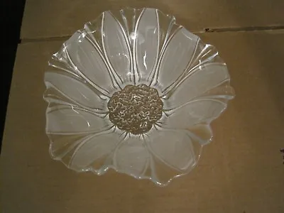 Buy Mikasa Sunflower Frost 8 3/4  Glass Bowl--new • 22.19£