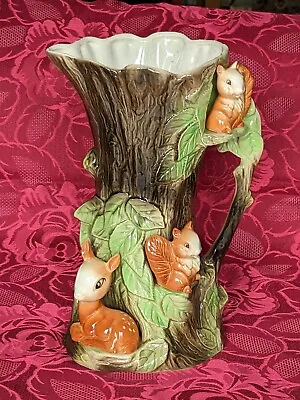 Buy Eastgate 'Fawn Rabbit Squirrel' Vase Mum Nan Grandma Birthday Mothers Day Easter • 11.45£