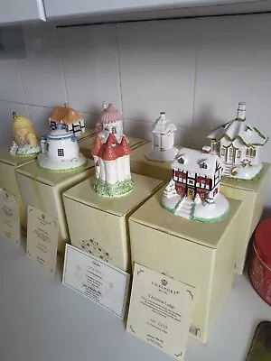 Buy Coalport Cottages Collection - Eight Items.Some Ltd. Ed. All Boxed • 35£