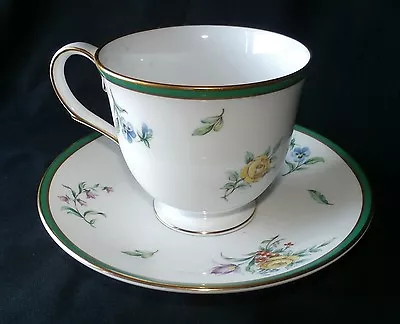 Buy 4 Sets LENOX China PROVENCE GREEN Cups And Saucers Perfect Condition • 20.42£