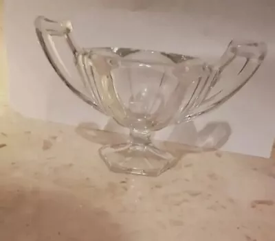 Buy Glass Sugar Trophy Bowl Art Deco  • 10£