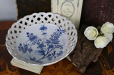Buy Blue White Pottery 19th C Bowl Coupe  Holland  • 56.45£
