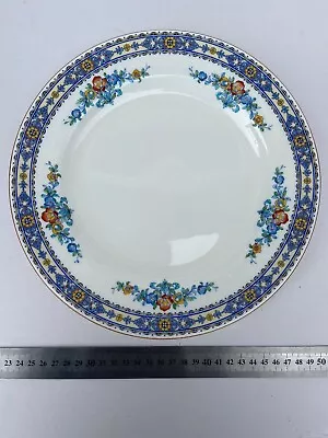 Buy Minton Luxor B1005 Dinner Plate 10” Set Of 5 Vintage Enamel Handpainted 1924 • 39.99£