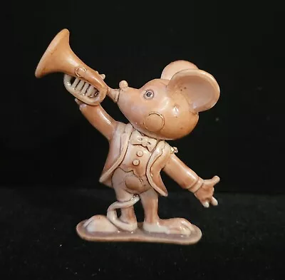 Buy Celluliod Mouse Playing Trumpet Musical Music Musician Gift Tiny Cute Small • 6.71£