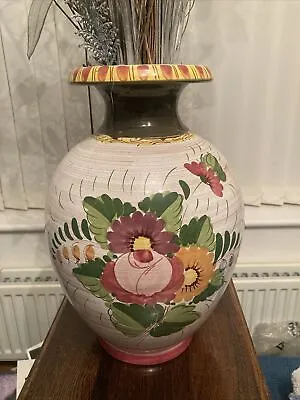 Buy Large Flowery Pottery Vase • 3£