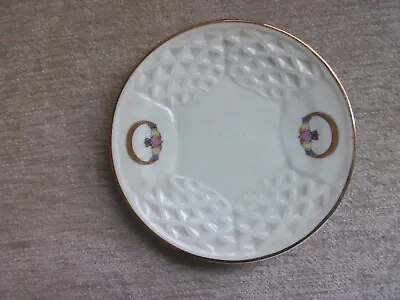 Buy Donegal China Side Plate Or Display, With Gold Edges. • 4.50£