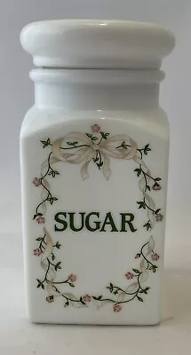 Buy Vintage Milk Glass Eternal Beau Sugar Canister Excellent Condition • 8£
