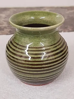 Buy Vintage Roy Tatham Longburton Pottery Studio Slipware Posy Vase 3  - REPAIRED • 7£