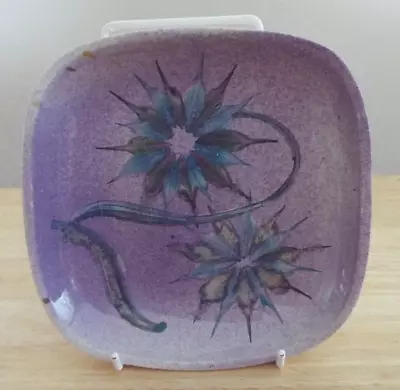 Buy Vintage Isle Of Wight Bembridge Studio Pottery Hand Painted Floral Dish • 7.95£