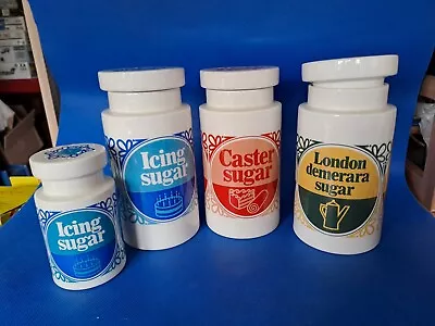 Buy Lord Nelson Pottery & Burleigh Ironstone : Set Of 4 Tate & Lyle Storage Jars • 225£