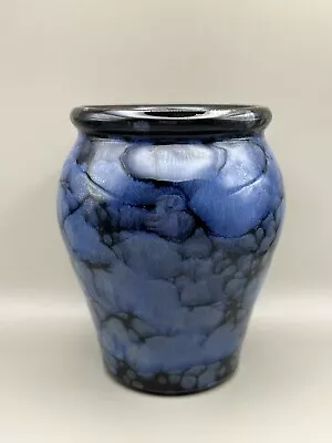 Buy Ewenny Pottery Vase 11cm High Cobalt Blue • 9.99£