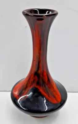 Buy Drip Vase Sculptured Art Pottery Bud Vase 5” Vintage No Brand. MCM • 23.75£