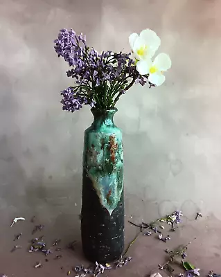 Buy Studio Pottery. Bottle -  Ikebana. Bottle  Vase Original John Wright- • 33£