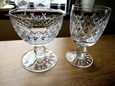 Buy Waterford Crystal Port Glass & Liquor / Cocktail Glass In The Boyne Cut Vgc • 25£