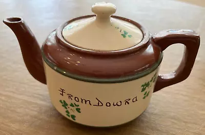 Buy Vintage Irish Carrig Ware Ceramic Souvenir Teapot  From Dowrd  • 14.47£