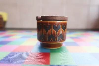 Buy Hornsea Pottery Brown Heirloom Mustard Pot, Vintage MCM Retro, John Clappison • 5£