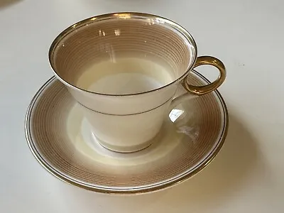 Buy Rare Vintage Art Deco Shelley 26 Pc Tea Set Regency Cups Band Ring Pattern VGC • 80£