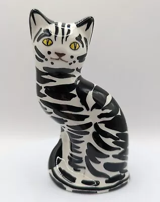 Buy Vintage Modernist Mid Century Italian Ceramic Cat Figurine Possibly Raymor? • 49.99£