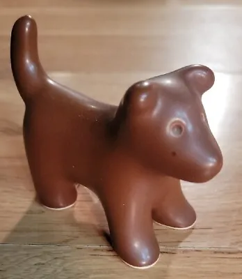 Buy Venice Clay CA Art Pottery Brown Dog Figure USA Gary Steinborn Modernist • 28.81£