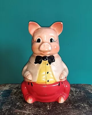Buy Vintage Ellgreave Pottery 'Mr Pig' Piggy Bank • 15£