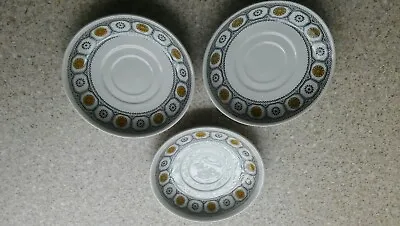 Buy Biltons Staffordshire 1970's Saucers X 3. We Have More Pottery Items. • 6.50£