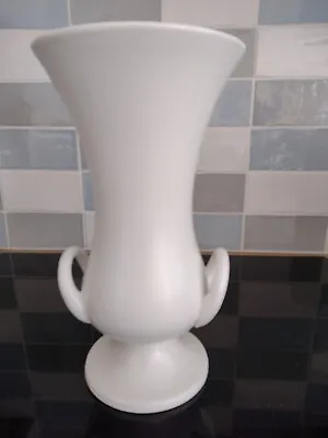 Buy Vintage White Vase By Shorter And Son.  • 45£