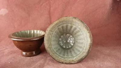Buy 56079 Old Vintage Antique Saltglaze Pottery Jelly Blancmange Moulds Keiller Jar • 18£