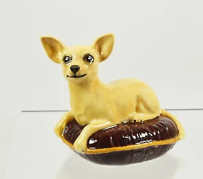 Buy Lovely  Beswick Dog Figure ~ 2454 ~ Chihuahua Lying On A Cushion • 28.99£