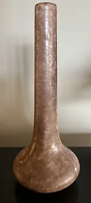 Buy 🔥🔥1910s Roseville Early Carnelian Bottleneck Vase Mottled Glaze • 960.31£