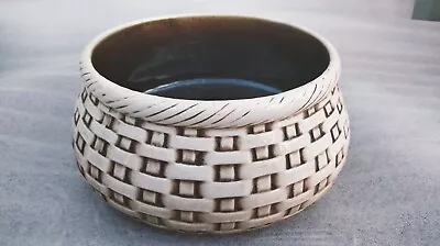 Buy Bretby Art Pottery Basket Weave Planter • 12£