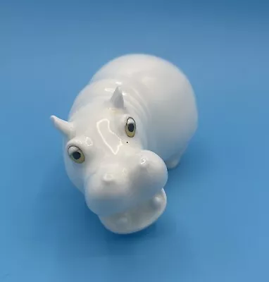 Buy Royal Osborne Hippopotamus Bone China Vintage Figurine Mmr-1850 • 9.50£