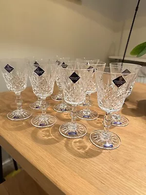 Buy X10 Edinburgh Crystal Sherry Glasses • 15£