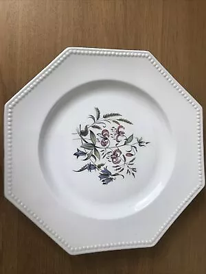 Buy Royal Cauldon Dinner Plate, With Honeysuckle & Bellflowers (Campanula) X 6 • 12£