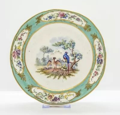 Buy Sevres Porcelain  Ornithological Plate 1786 • 245£