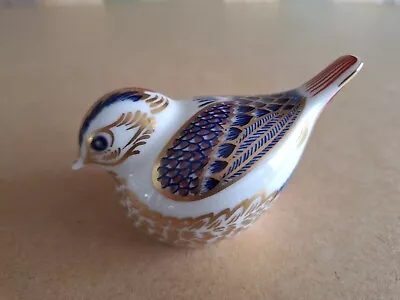 Buy Royal Crown Derby House Sparrow Paperweight With Gold Stopper • 19.50£